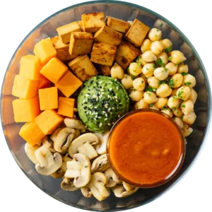 veganska cinija sa tofu sirom