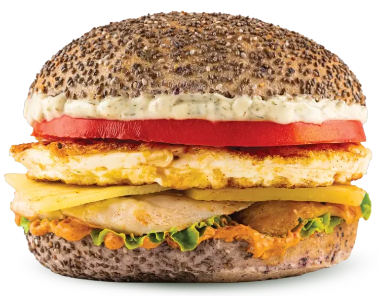 Zdravi burger sa jajetom