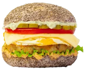Zdravi burger sa jajima