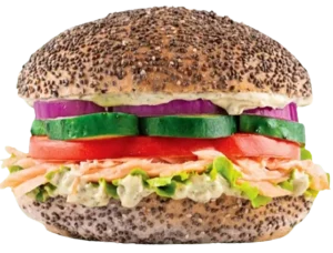 Zdravi burger sa lososom